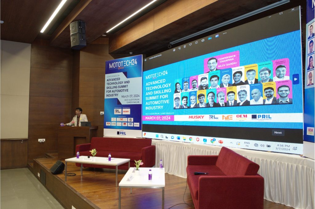 Mr. Sagar Tamhane, the Project Director of iACE Mototech24 Gujarat, delivered a vote of thanks.