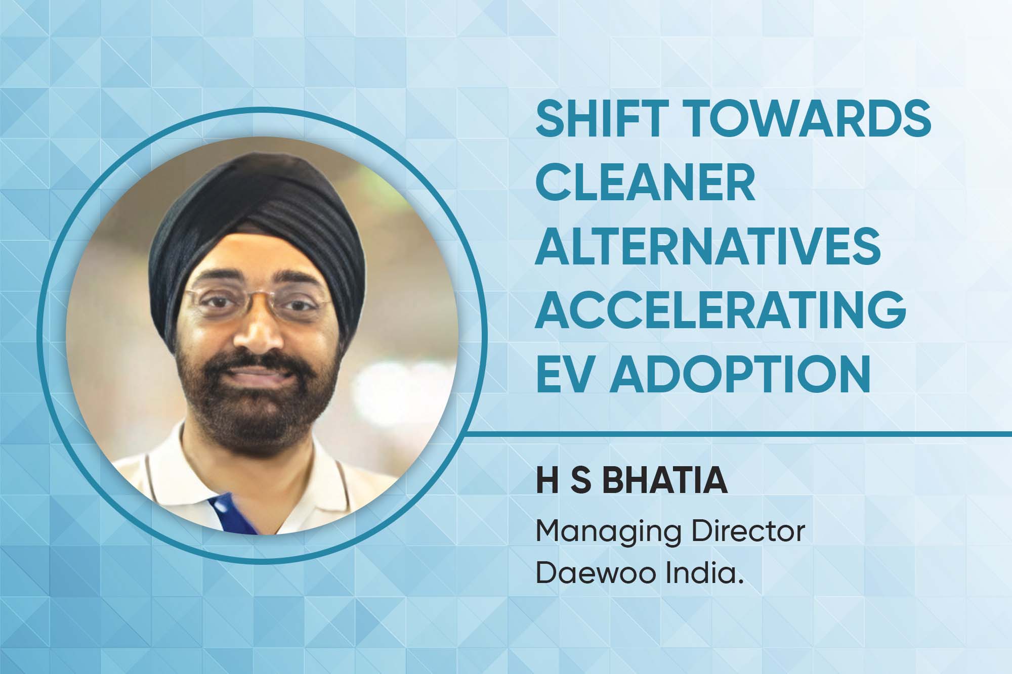 Shift towards cleaner alternatives accelerating EV adoption