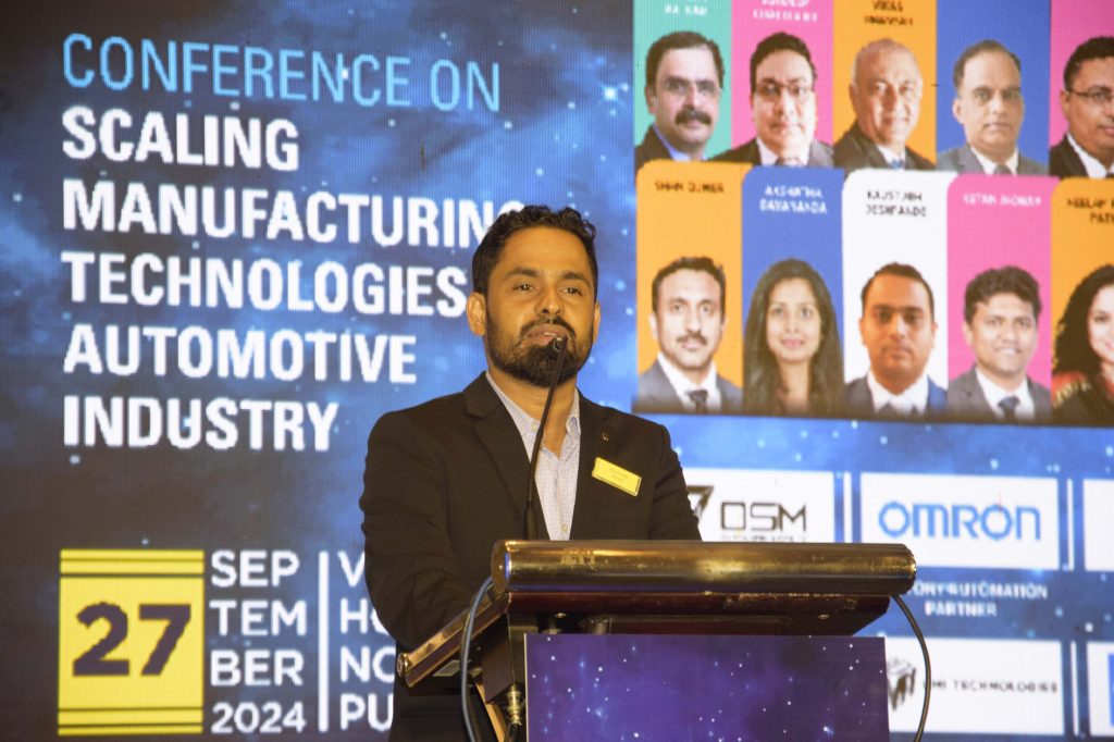 Mr. Prasad Nair, CEO of I – Tech Media Pvt Ltd, Welcomes Delegates & Speakers to MOTOTECH24 Pune.