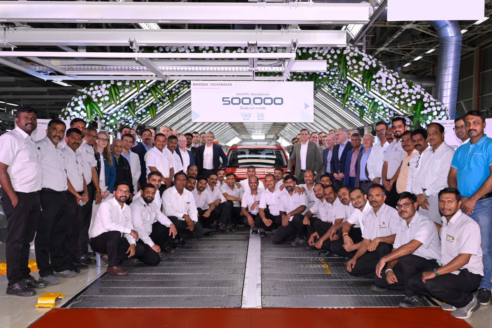 Škoda combined the strengths of two manufacturing powerhouses in India to surpass the 500,000-unit milestone. Approximately 70% of these vehicles were manufactured at the Pune facility, with the remaining units produced at the Chhatrapati Sambhaji Nagar plant. Brand Škoda also recorded its highest-ever monthly sales in March 2025, delivering 7,422 units in a single month. Behind each car manufactured stands a skilled and dedicated workforce, advanced technology, and the unwavering trust of customers that continues to drive this remarkable journey.